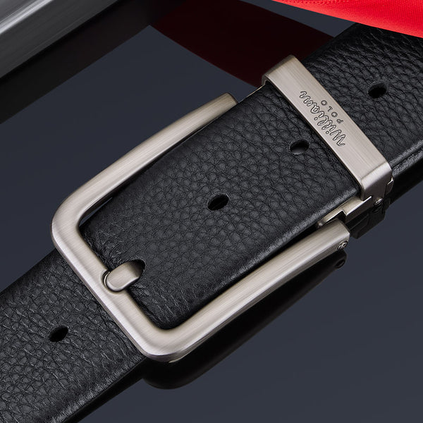 Emperor Paul Belt Men's Pin Buckle Casual Belt Men's Business Simple Trend Men's Leather Belt Wholesale