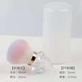 Crystal diamond portable makeup brush + pp box