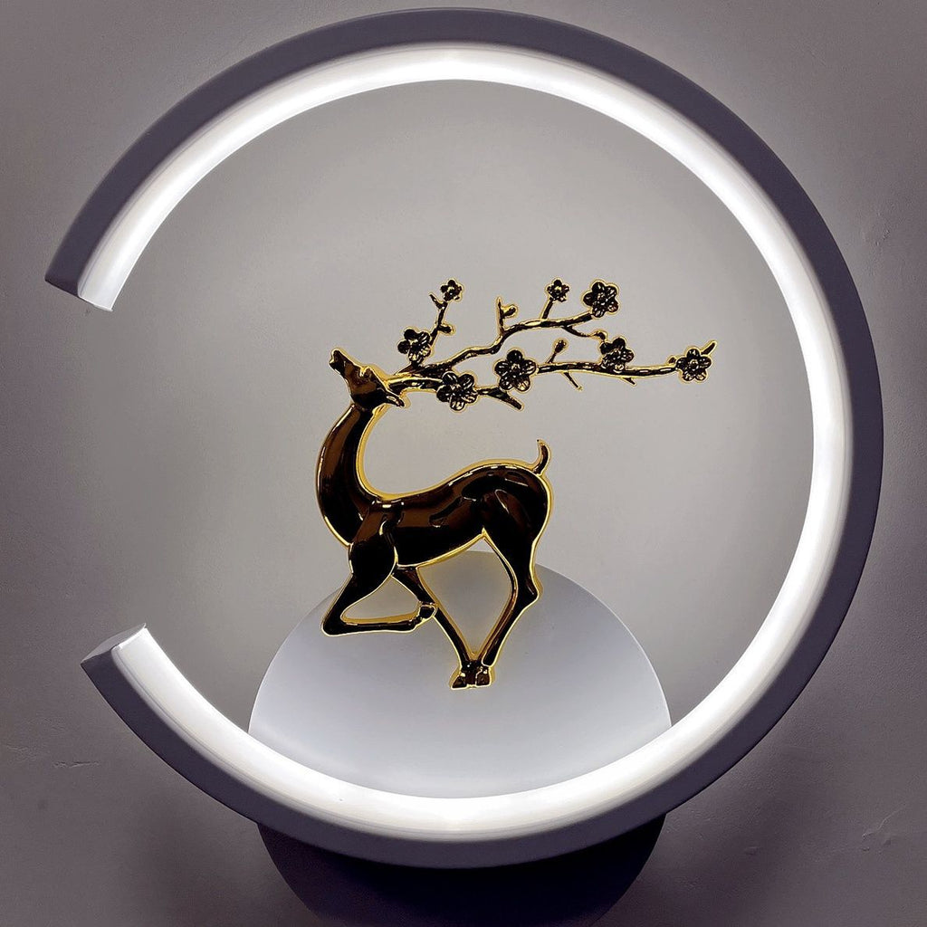 Bedroom bedside warm chime wall lamp simple modern living room background wall wall lamp staircase aisle corridor round square lighting