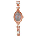 New arrival shangmei brand high-looking casualfashionelegantaccessible luxury diamond-encrusted retro oval watch women's watch