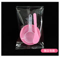 Independent packaging: pink 3-piece set (50ml transparent spoon + pink small bowl + pink stick)