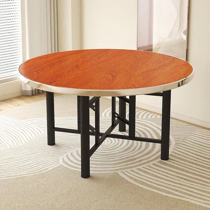 Thickened round table 12 dining table solid wood glass banquet turntable for home hotel canteen round table top dining table country dining table