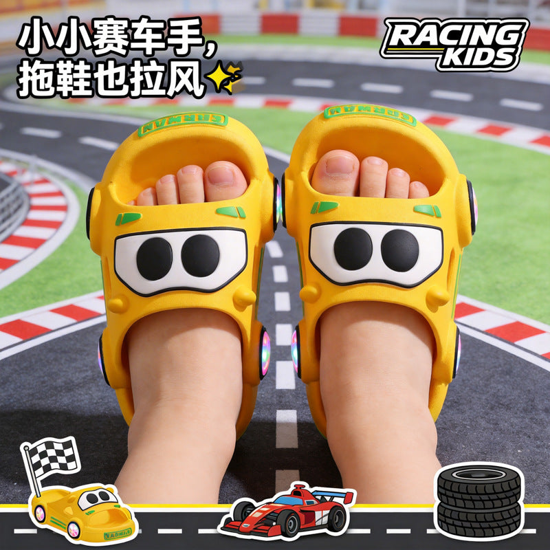 Kids' slippers - boys' & girls' summer indoor home anti-slip baby cute sandals