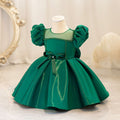 Export small children's dress puff sleeve princess dress baby girl first birthday dress baby dress
