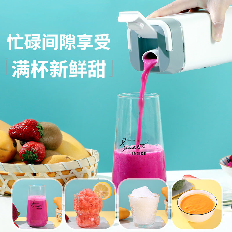 new arrival juicer for home ice crushing juicing cup intelligent automatic cleaning juicing cup portable insulated juicing cup