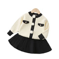 Girls' sweater set - new autumn  collection: chic and stylish two-piece outfit for little girls
