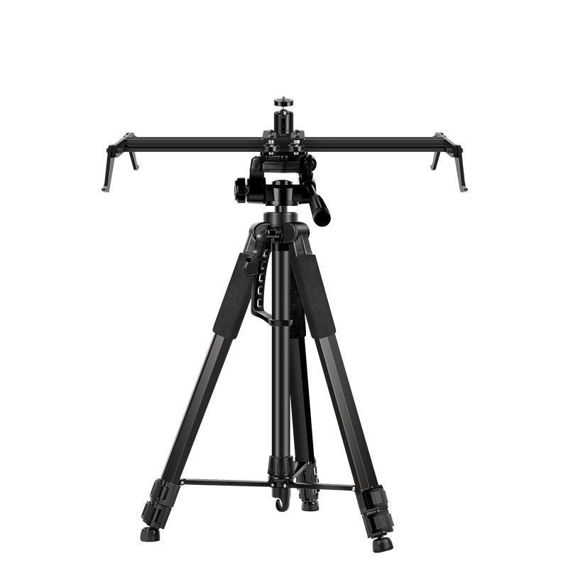 Mobile phone camera track delay slr track camera damping video jib head tripod aluminum alloy