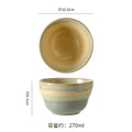 Japanese kiln personalized tableware restaurant hot pot restaurant small bowl fruit bowl good-looking cooking bowl for home rice small bowl