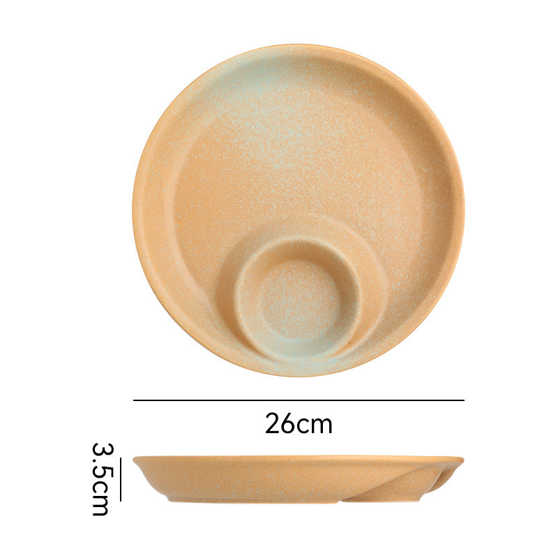 Vintage japanese ceramic dinnerware set - high-style plates, bowls, and dishes for restaurants and home use - steak plates, dinner plates, soup bowls