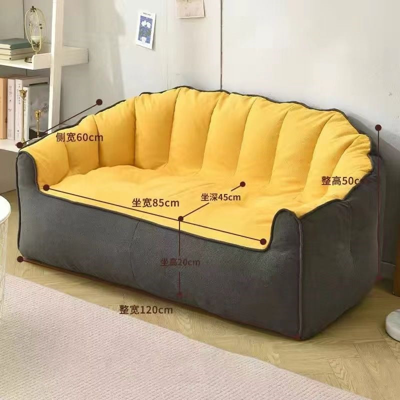 Beanbag sofa can sleep and lie down fall and winter style tatami living room bedroom small apartment single and double rental house small sofa