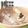 Large capacity outdoor portable cartoon handle double drink plastic cup multi-color leak-proof water bottle kids travel tumbler