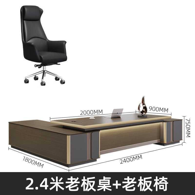 Executive desk set - premium, high-end office furniture for ceo, chairman, and senior management