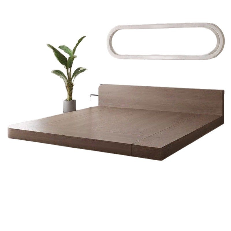 Solid wood tatami floor floor bed modern normcore japanese styleaccessible luxury floor bed low bed multifunctional bed board