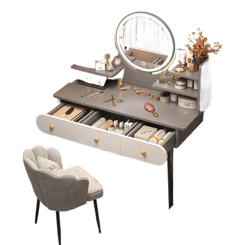 Vanity table bedroom simple modern small makeup cabinet all-in-one small apartment new arrival makeup table makeup table