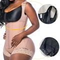 body shaping jumpsuit 9-bone breasted tummy control butt lift adjustment fashion waist butt lift tight corset