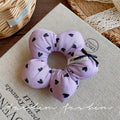 K-style girl sweet heart cotton-filled hair tie kidsbows ring girl ball headband hair rope large intestine ring