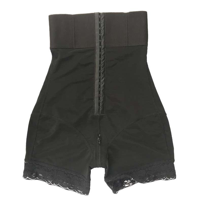 exclusive supplier of tummy control shaping pants factory, high elastic shaping waist shaping garment, high waist buttoned tummy control pants