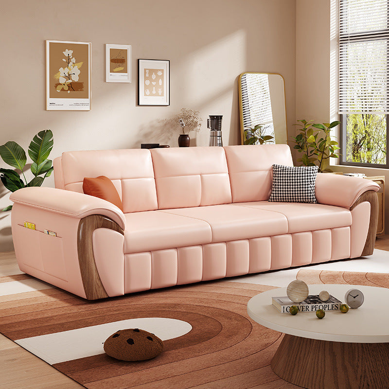 Casualfor homesmall apartment high-end sofa bed sitting and lying multi-functional living room foldable dual-purpose storage all-in-one cat scratching leather