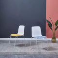 Conference training chair - nordic style, armless, modern minimalist design for office, reception, negotiation, and training