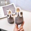 Vancahao baby winter birkenstock shoes new arrivalk-stylegirlheattech cotton shoes big kids furry shoes
