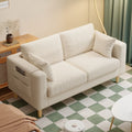 new arrival fabric sofa living room single tofu block casual modern rental room double small apartment sofa chair