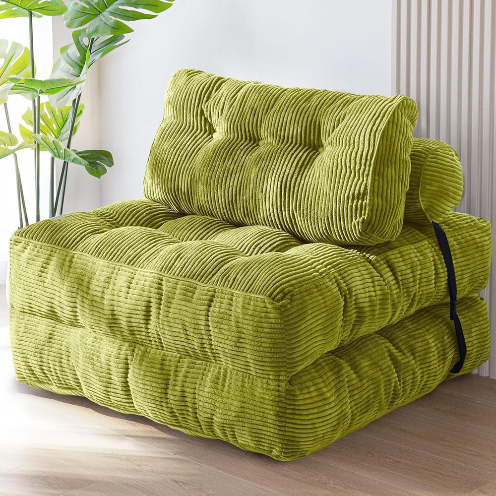 Compression vacuum lazy sofa fabric foldable normcore modern for home living room sofa bed