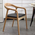 All solid wood chinese restaurant dining chair creative study back chair shu president chair sales department tea making log negotiation chair