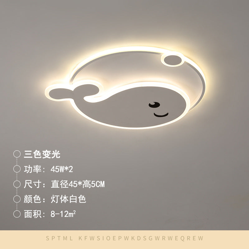 Tmall Lighting Modern Simple Atmosphere Whole House Lighting Combination Package Cream Wind Tmall Genie Smart Living Room Light