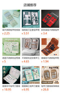 【cowhide case】9-piece stainless steel nail clipper set - manicure kit with trimmer, beauty pliers, and gift box