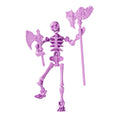 Multi-joint movable joint doll humanoid skeleton skeleton model diyassemble building block man toy small pendant