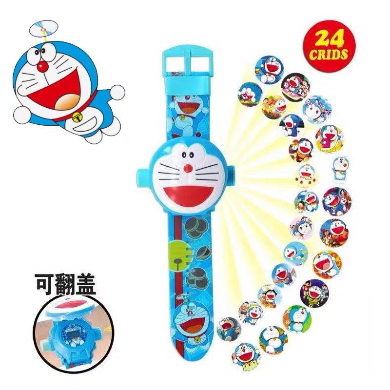 Sanrio kids' projector watch - new 2024 toy for toddlers & girls - cute princess shara light-up early education cartoon watch