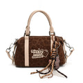 Niche styleretro pillow bag 2025new arrivalfall and winterfashion leopard print handbag classy cartoon shoulder crossbody bag