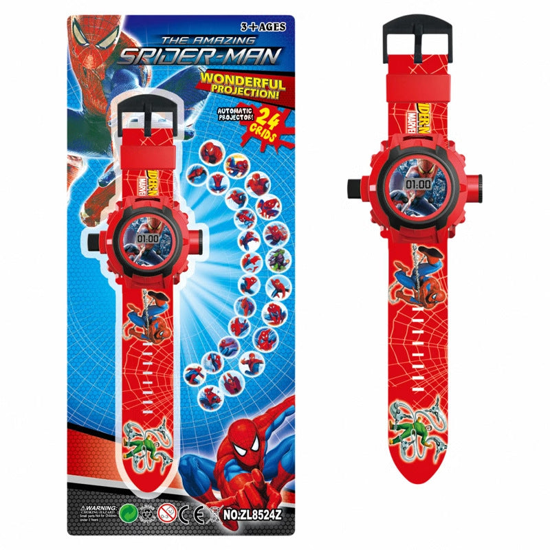Kids' cartoon electronic watch - educational projection, time-telling toy watch - direct from the source manufacturer, dropshipping available