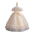 Ready-to-ship new girls' flower girl princess dress, tutu wedding dress, children's formal gown, piano recital dress, kids' dress