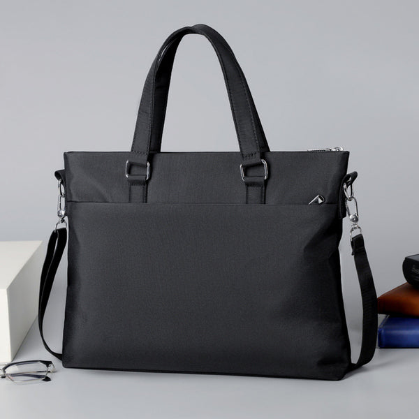 Wholesale New Oxford Cloth File Bag Business Travel High-end Conference Bag Printable Logo Business Men's Bag Multi-layer Briefcase