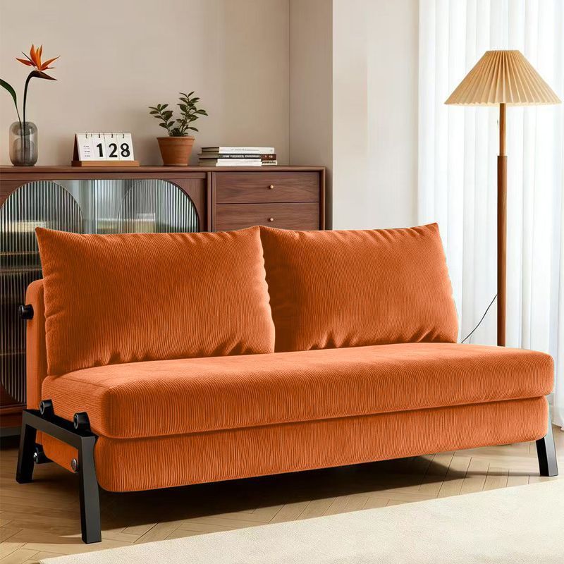 New trendy sofa bed: convertible folding sofa bed, multifunctional for home living room or balcony, single person expandable folding bed