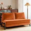 New trendy sofa bed: convertible folding sofa bed, multifunctional for home living room or balcony, single person expandable folding bed