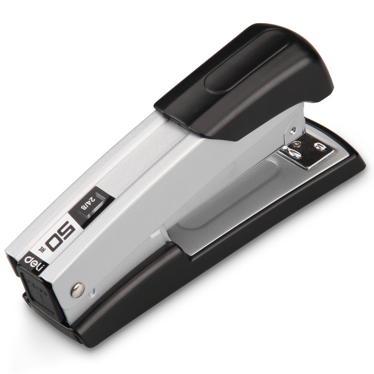 Deli 0416 thick layer metal stapler No. 12 office finance stapler can order 50 sheets of paper stapler wholesale