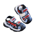 new kids' sandals: summer anti-slip soft sole, velcro closure, for boys (mid-to-large children) and toddlers, perfect for the beach