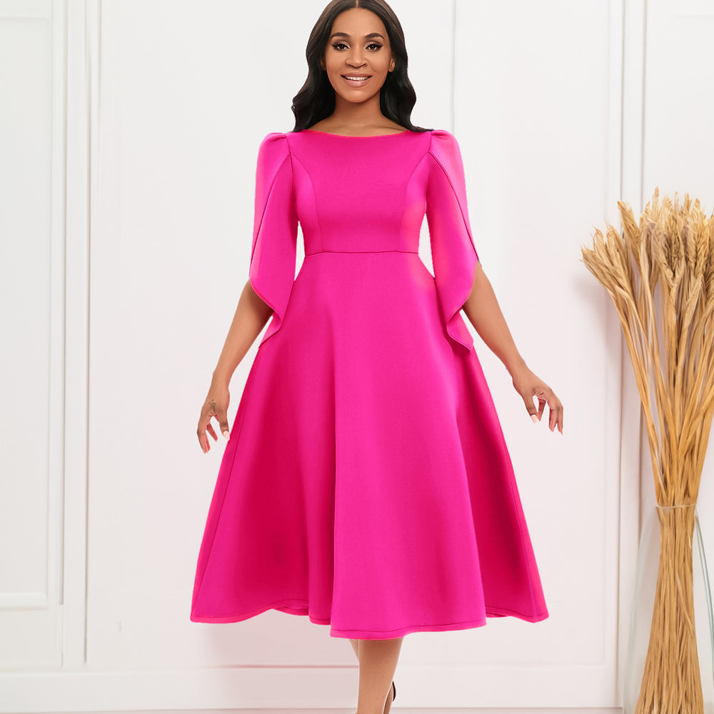D413 women's foreign trade autumn  new arrival: elegant and stylish evening gown, maxi dress, african dress