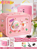 2024 new kids' money bank - girl's one-way deposit safe box, boy's large capacity password box savings bank
