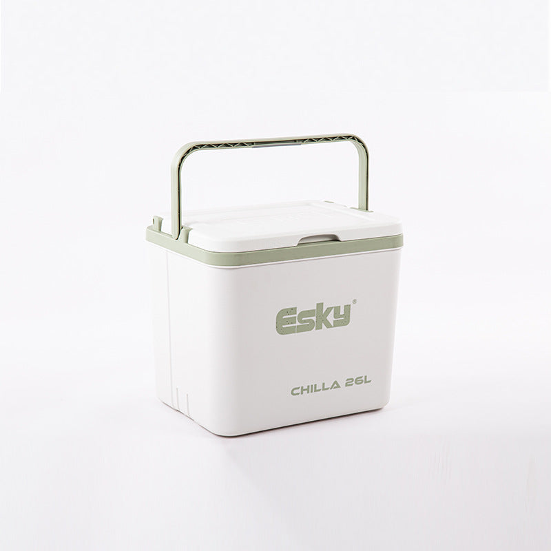 Esky 26l outdoor cooler box - portable insulated ice chest for camping, storage, and fresh food preservation - wholesale