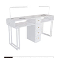 Cute popular scandinavian makeup stool bedroom backrest chair light luxury ins style modern minimalist nail salon