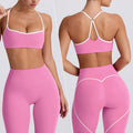 high waist hip lifting yoga shorts slimming look tight suspender beautiful back running sports intimates yoga suit for women