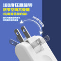 Global travel adapter power charger converter for us, eu, uk, and southeast asia plug types (3-pin/2-pin)