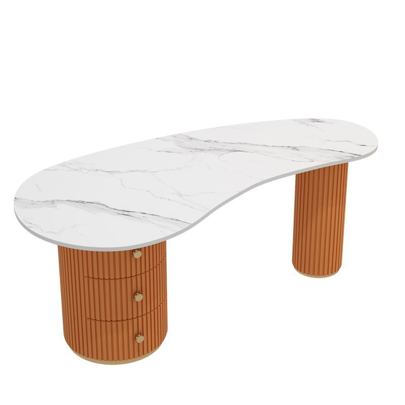 Beauty salon light luxury medical aesthetics consultation table meeting room office desktop examination table minimalist modern desk computer desk combination