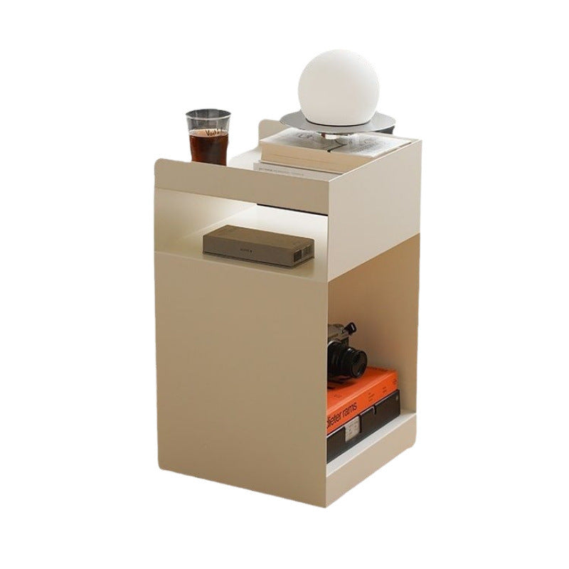 Nordic home living room small side sofa modern wrought iron bedroom simple coffee table corner bedside table mobile storage