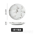 European-style popular creative ceramic dessert plate, three-layer skewer plate, snack plate, pastry plate, afternoon tea special flat plate