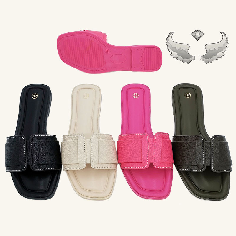 Factory Children's shoes Cross-border classmate fashion summer new girls soft-soled non-slip slippers