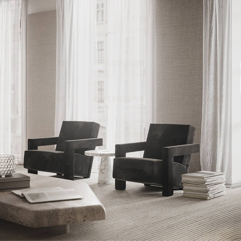 Personalized designer casual chair bedroom living room casual single sofa chair backrest model room negotiation uddler chair
